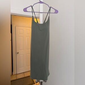 Green Halara Active Wear Dress
